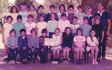 Photograph - GOLDEN SQUARE LAUREL STREET P.S. COLLECTION:  GRADE 5, 1984