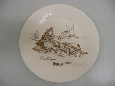 Souvenir - BENDIGO SOUVENIR PLATE, 1985