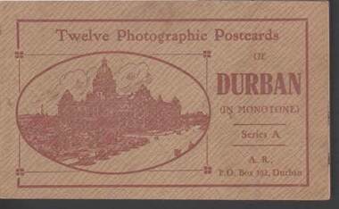 Photograph - LYDIA CHANCELLOR COLLECTION: 'TWELVE PHOTOGRAPHIC POSTCARDS OF DURBAN', 1900's