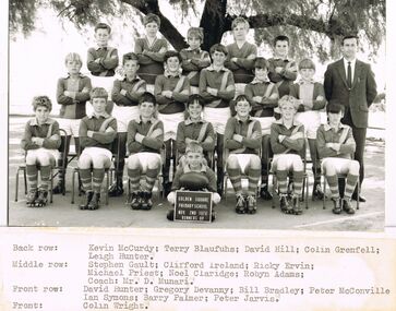 Photograph - GOLDEN SQUARE LAUREL STREET P.S. COLLECTION: PHOTOGRAPH RUNNERS UP - FOOTBALL