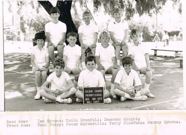 Photograph - GOLDEN SQUARE LAUREL STREET P.S. COLLECTION: PHOTOGRAPH BALL GAMES