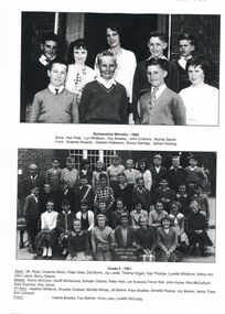 Photograph - GOLDEN SQUARE LAUREL STREET P.S. COLLECTION: SCHOLARSHIP WINNERS 1962, GRADE 5 1961