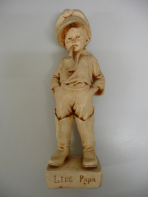 Decorative object - PLASTER STATUE OF BOY