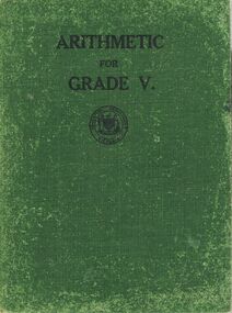 Book - GOLDEN SQUARE LAUREL STREET P.S. COLLECTION: ARITHMETIC FOR GRADE V