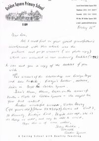 Document - GOLDEN SQUARE LAUREL STREET P.S. COLLECTION: DAVID SMITH MP QUERY