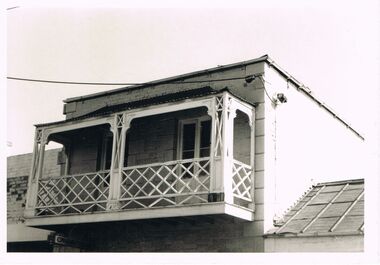 Photograph - RANDALL COLLECTION: BALCONY AT SPECIMAN COTTAGE