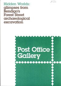 Book - POST OFFICE GALLERY HIDDEN WORLDS, 2012