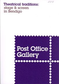 Book - POST OFFICE GALLERY THEATRICAL TRADITIONS, 2015