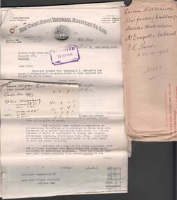 Document - COHN BROTHERS COLLECTION: SWAN HILL FACTORY DOCUMENTS