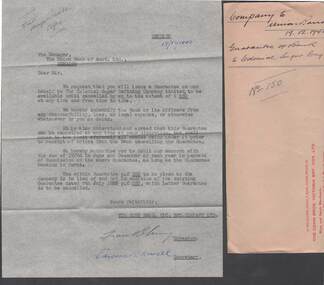 Document - COHN BROTHERS COLLECTION: LETTER TO UNION BANK