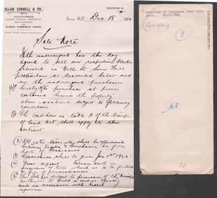 Document - COHN BROTHERS COLLECTION: CONTRACT TO PURCHASE SWAN HILL LAND