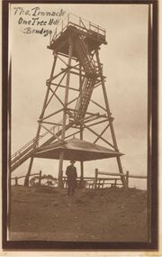 Postcard - RANDALL COLLECTION:  THE PINNACLE, ONE TREE HILL, BENDIGO