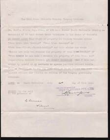 Document - COHN BROTHERS COLLECTION: VARIOUS LETTERS
