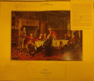 Document - LYDIA CHANCELLOR COLLECTION: 1959 'TELLING THE TALE' CALENDAR
