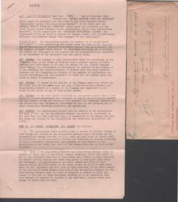 Document - COHN BROTHERS COLLECTION: AGREEMENT WINE AND SPIRIT ASSOCIATION