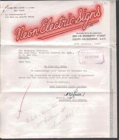 Document - COHN BROTHERS COLLECTION: VARIOUS LETTERS