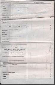Document - COHN BROTHERS COLLECTION: VARIOUS DOCUMENTS