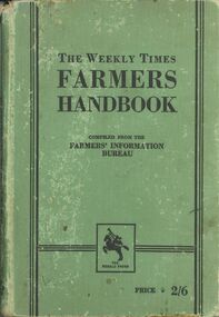 Book - ERROL BOVAIRD COLLECTION: THE WEEKLY TIMES FARMERS HANDBOOK