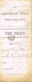 Document - CONNELLY, TATCHELL, DUNLOP COLLECTION: DOCUMENT