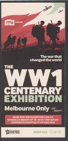 Document - WORLD WAR 1 CENTENARY EXHIBITION