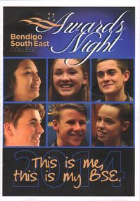 Document - BENDIGO SOUTH EAST COLLEGE AWARDS NIGHT 2014, 2014