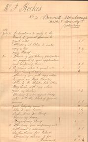 Document - CONNELLY, TATCHELL, DUNLOP COLLECTION: DOCUMENT