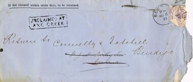 Document - CONNELLY, TATCHELL, DUNLOP COLLECTION: DOCUMENT