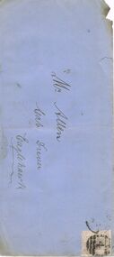 Document - CONNELLY, TATCHELL, DUNLOP COLLECTION: DOCUMENT