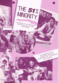 Book - NATIONAL COUNCIL OF WOMEN OF VICTORIA BENDIGO BRANCH COLLECTION: THE 51% MINORITY