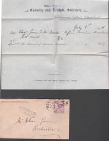 Document - CONNELLY, TATCHELL, DUNLOP COLLECTION: RETURNED LETTERS