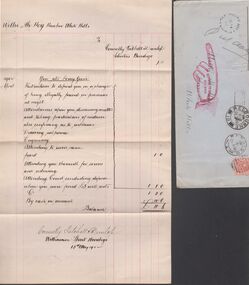 Document - CONNELLY, TATCHELL, DUNLOP COLLECTION:  WILLIS AH HOY RETURNED LETTER