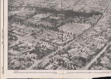 Photograph - W.D.MASON COLLECTION: PHOTOGRAPH OF BENDIGO, 8 June 1923