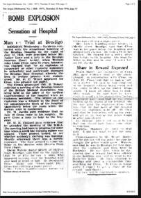 Document - W.D.MASON COLLECTION: NEWSPAPER CLIPPINGS, 1934