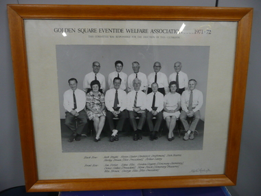 Photograph - GOLDEN SQUARE EVENTIDE WELFARE ASSOCIATION, 1972