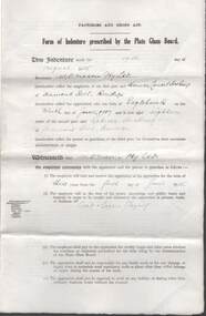 Document - W.D.MASON COLLECTION: INDENTURE FORM, 19 August 1935