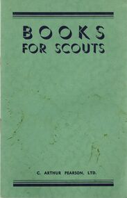 Book - BOOKS FOR SCOUTS