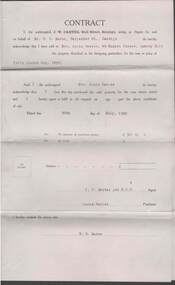 Document - W.D.MASON COLLECTION: CONDITIONS OF SALE, 29 July 1929