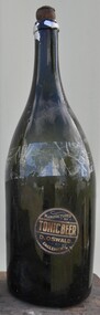 Functional object - BOTTLES COLLECTION: GREEN GLASS CHAMPAGNE BOTTLE