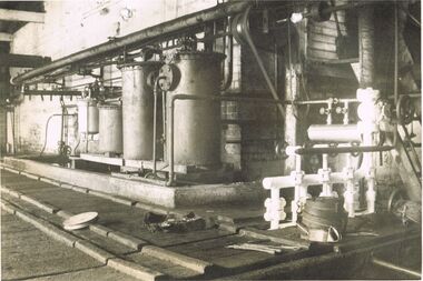 Photograph - BILL ASHMAN COLLECTION: INTERIOR OF CRYSTAL ICE WORKS