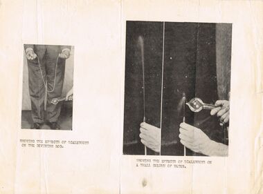 Photograph - BILL ASHMAN COLLECTION: EFFECT OF SCALEBUOY ON DIVINING ROD