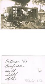 Photograph - BILL ASHMAN COLLECTION: HOLLMAN ACE COMPRESSOR