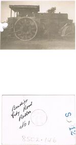 Photograph - BILL ASHMAN COLLECTION: BENDIGO CITY ROAD ROLLER