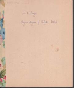 Document - LYDIA CHANCELLOR COLLECTION: ROCHESTER