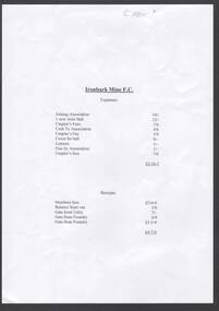 Document - IRONBARK MINE F.C