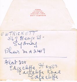 Document - BILL ASHMAN COLLECTION: CORRESPONDENCE