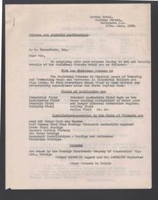 Document - BILL ASHMAN COLLECTION: CORRESPONDENCE