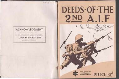 Book - DEEDS OF THE 2ND A.I.F