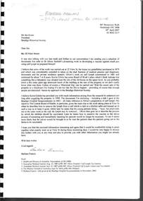 Document - DR. OLIVER PENFOLD'S VACCINE & LIFE STORY, 30 April 2007