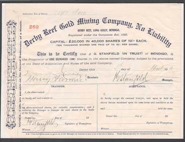 Document - BOOTH ST MCKENZIE MINING