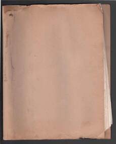 Document - BILL ASHMAN COLLECTION: CORRESPONDENCE